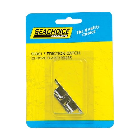 Seachoice Seachoice Chrome-Plated Brass 1-15/16 in. L X 3/8 in. W Friction Catch 1 pk 35991